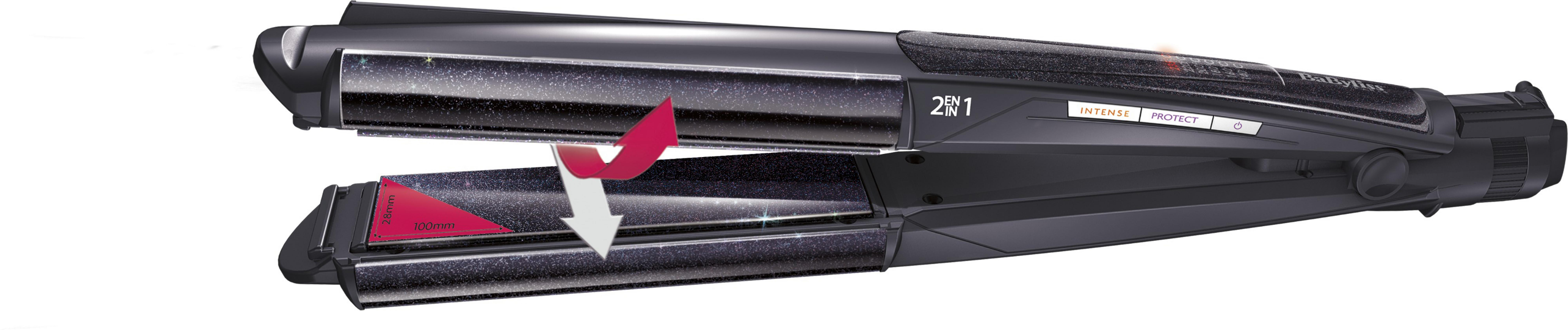 BABYLISS ST330E Saç Düzleştirici Siyah