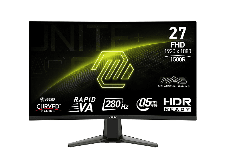 MSI MAG 276CXFDE czarny