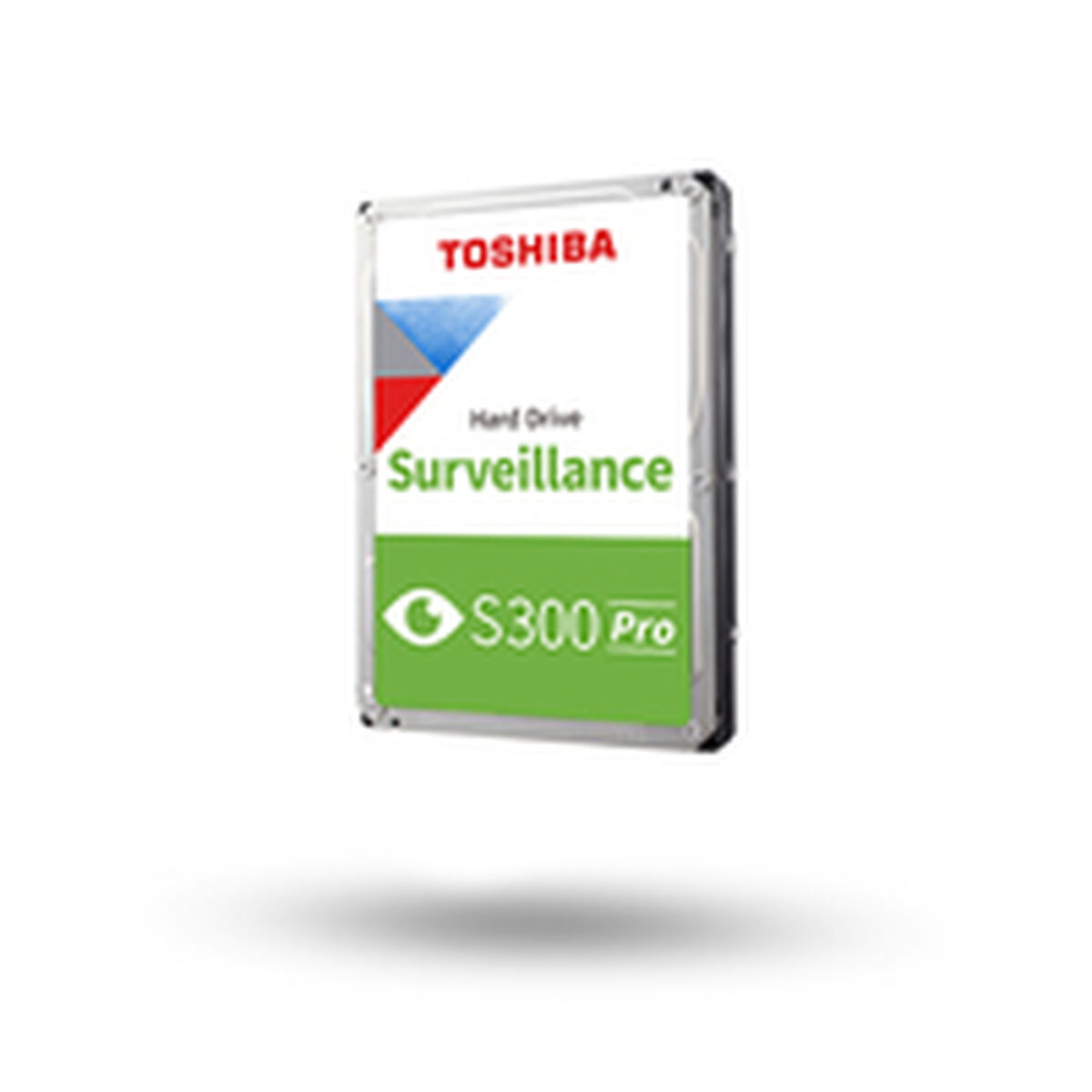 Dysk twardy Toshiba S300 Pro Surveillance z logo i tekstem.