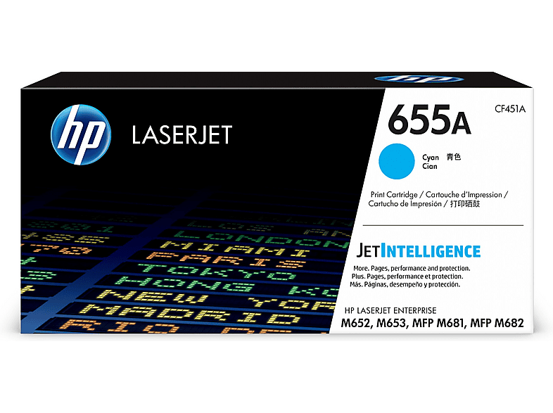 HP CF451A 655A CYAN Toner Cyan (CF451A) | MediaMarkt
