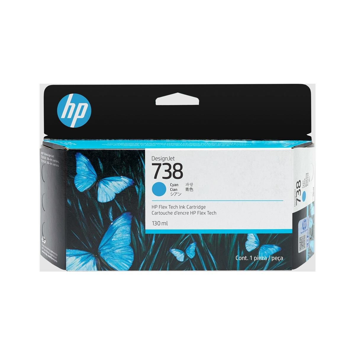 HP 498N5A Orjinal Inkjet Kartuş Mürekkep baskı Mürekkep Turkuaz