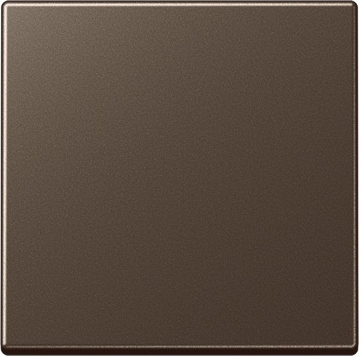 Un primo piano di una superficie color bronzo con texture fine e leggera lucentezza.