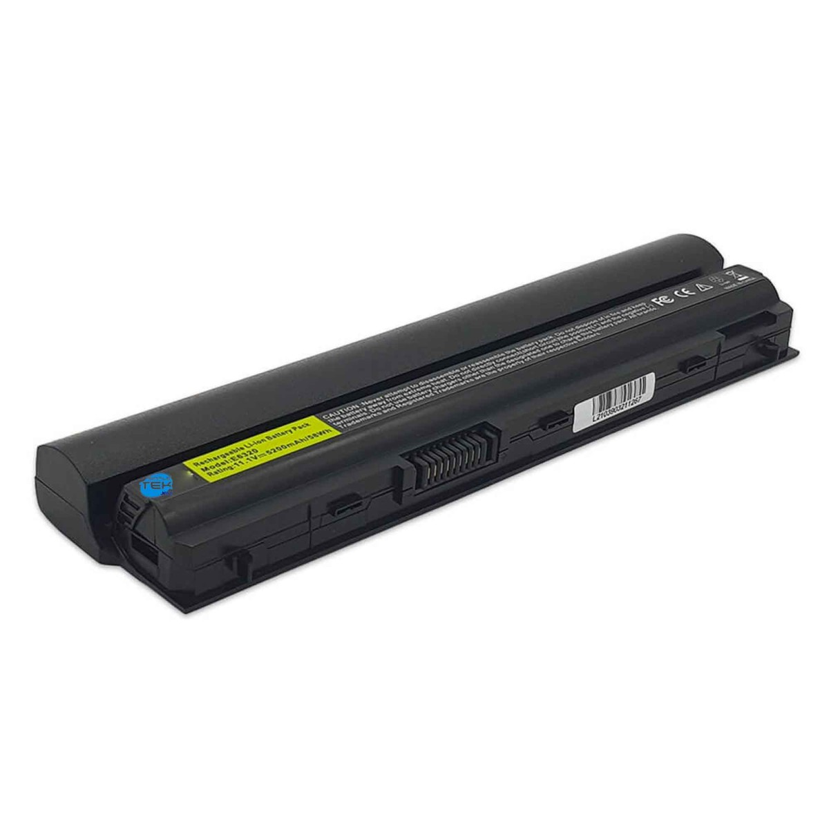 Batteria Li-ion ricaricabile nera per laptop, modello E6320, 11,1V.