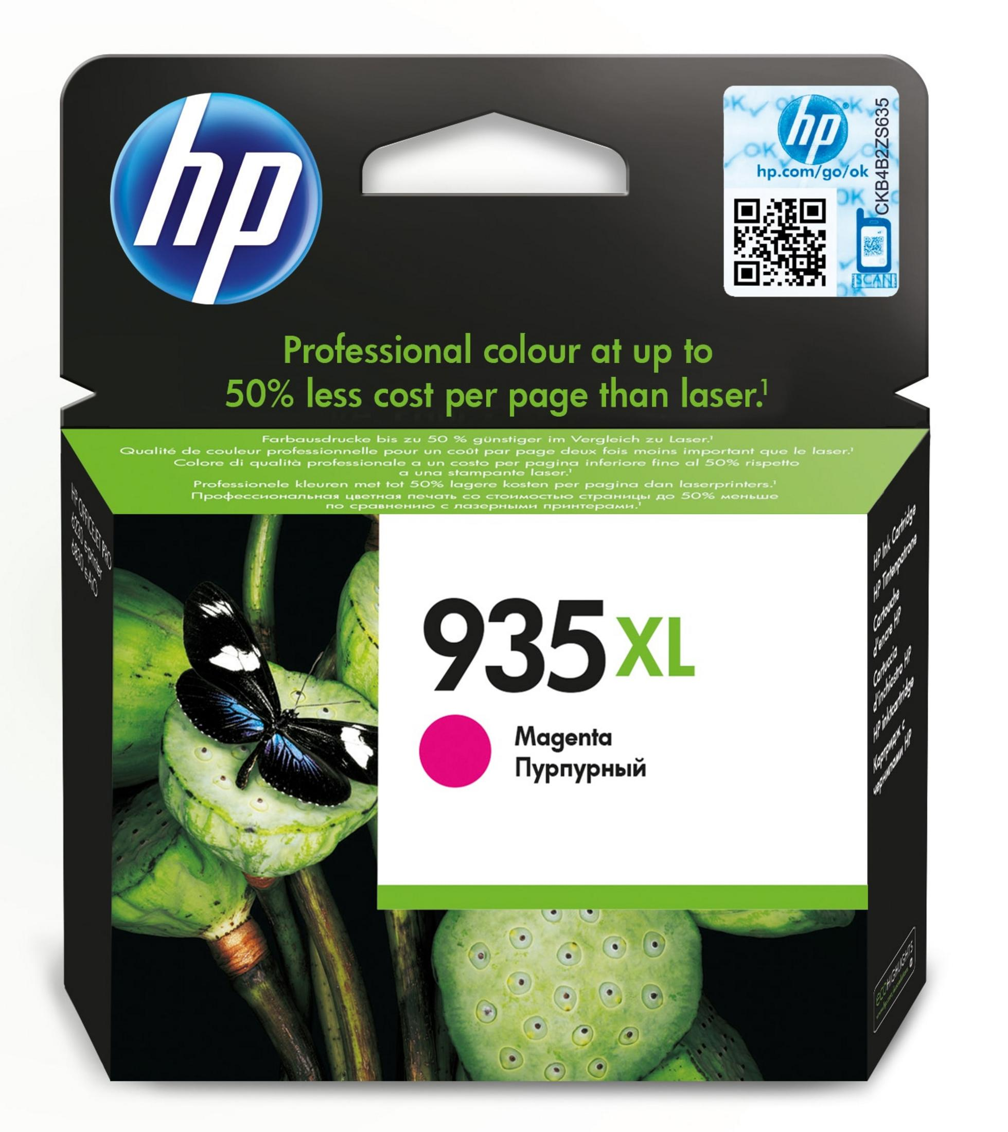 HP 935 XL Kartuş (C2P25AE) Mürekkep baskı Mürekkep Kırmızı