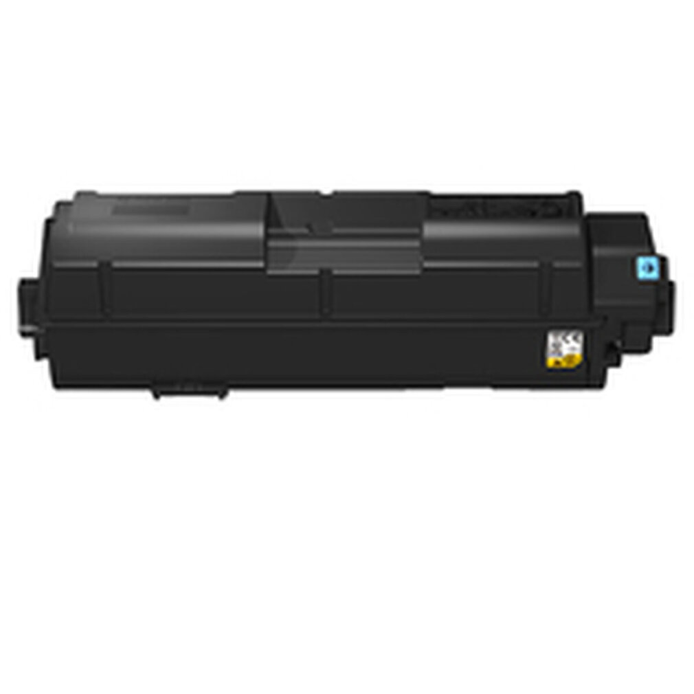 Cartuccia toner nera con indicatore blu all'estremità destra.