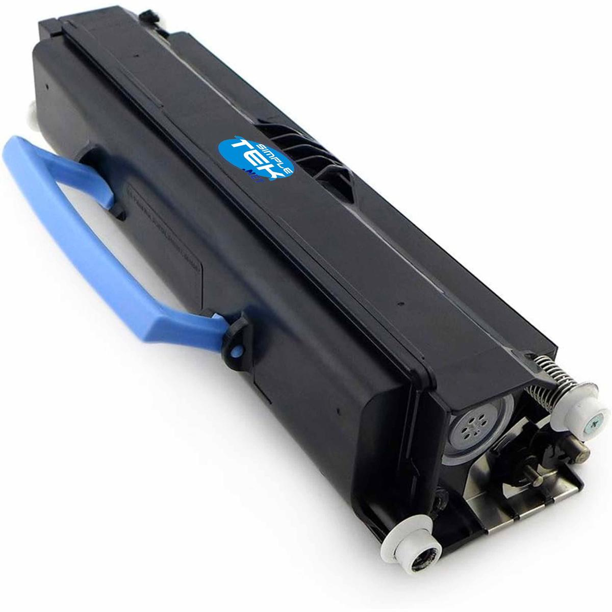 Cartuccia toner nera con manico blu e logo Simple Tek.