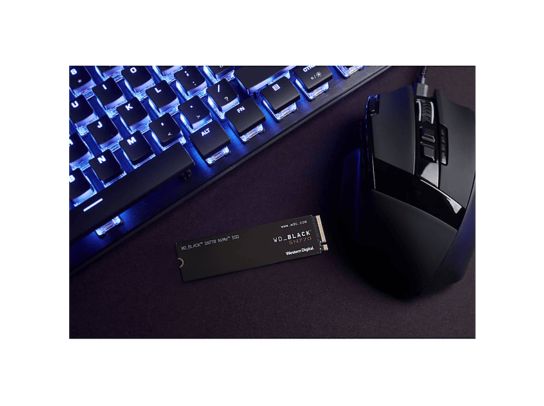 Disco duro SSD interno 1 TB | WESTERN DIGITAL WD BLACK SN770 NVME