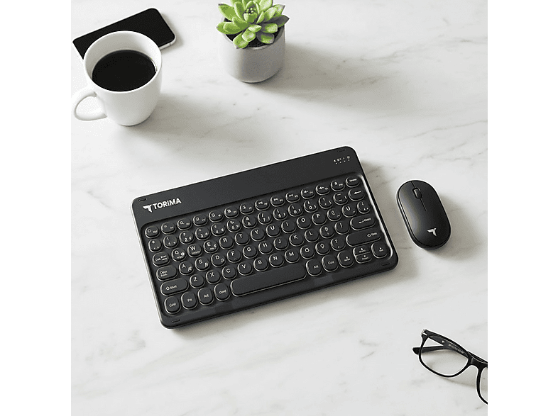 TORIMA TMK-08 Kablosuz Bluetooth wireless Klavye ve Mouse Seti