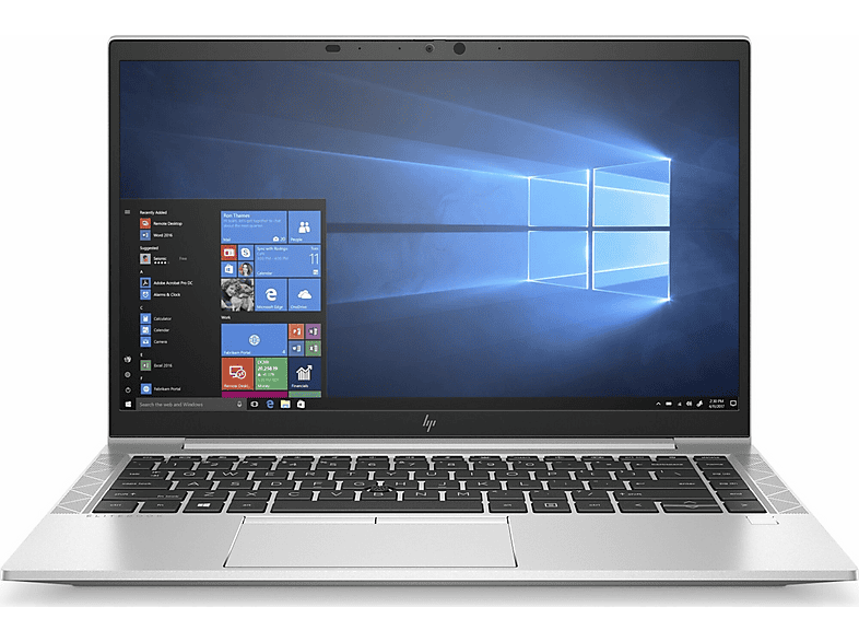 HEWLETT PACKARD EliteBook 840 G7, Notebook, mit 14,0 Zoll Display, Intel® Core™ i5, 16 GB RAM, 256 GB SSD, Intel® UHD Graphics, Silber, Windows 11 Pro