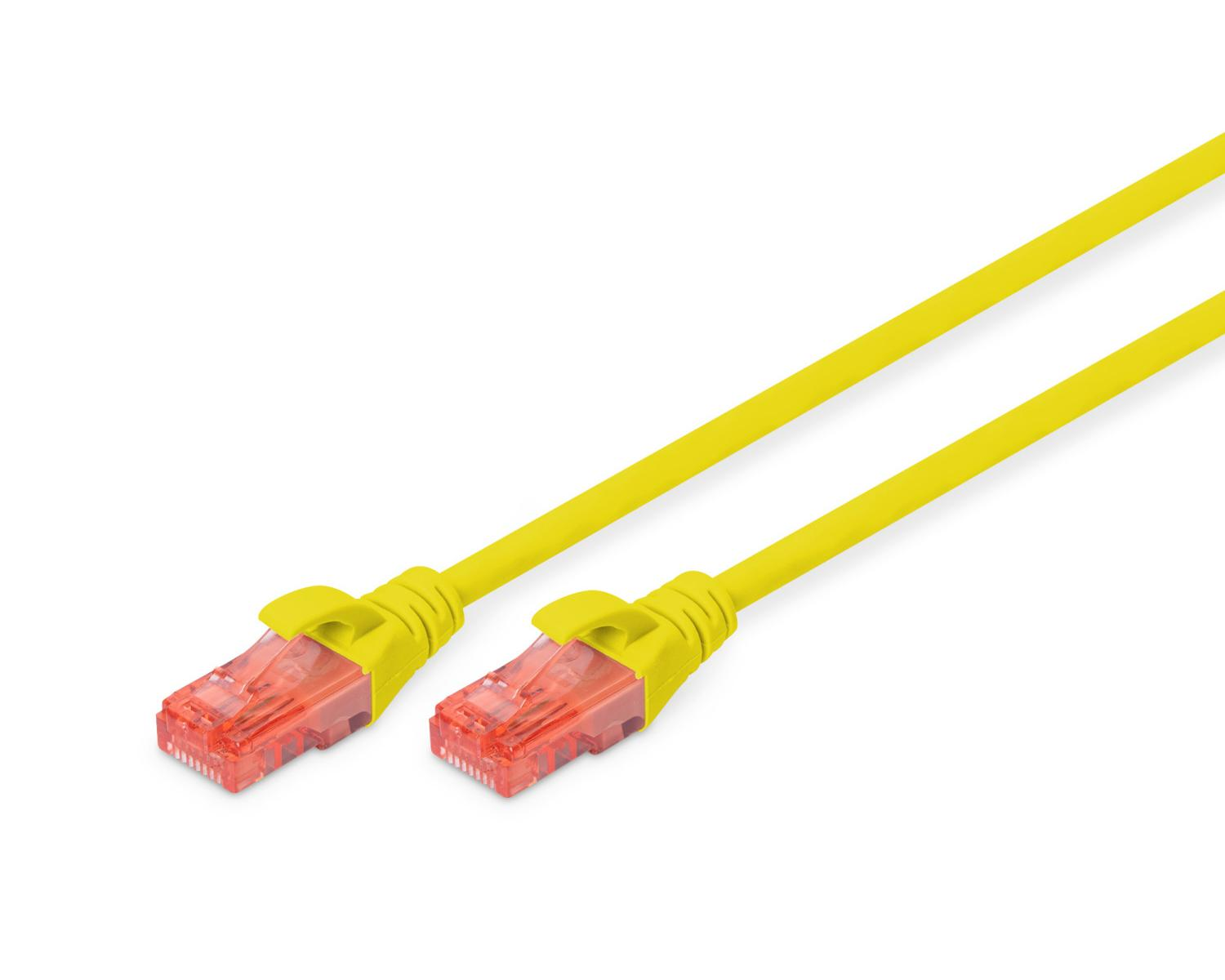 DIGITUS Cat6 0.25M U UTP Patch Network Kablosu Sarı