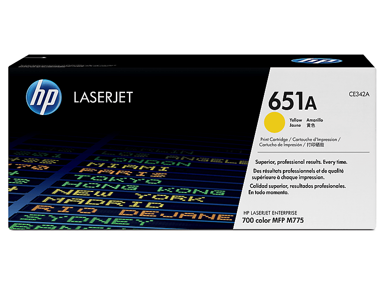 HP CE342A 651A 16.000 Sayfa Toner Lazer baskı Sarı