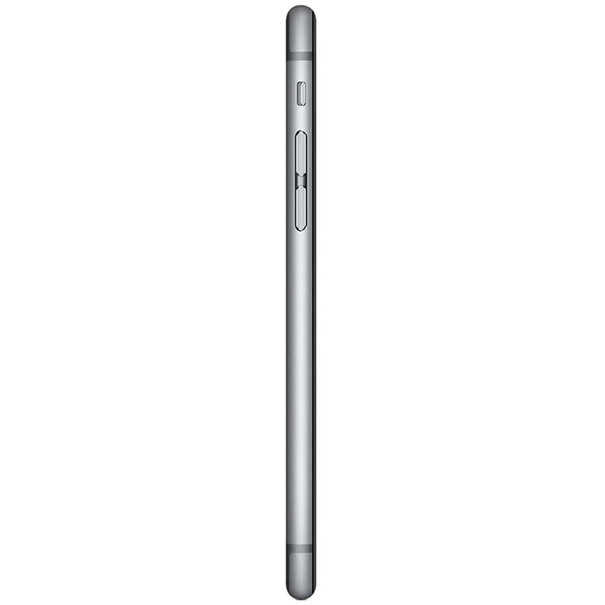 Vista laterale di uno smartphone argentato, con pulsanti volume e slot SIM.