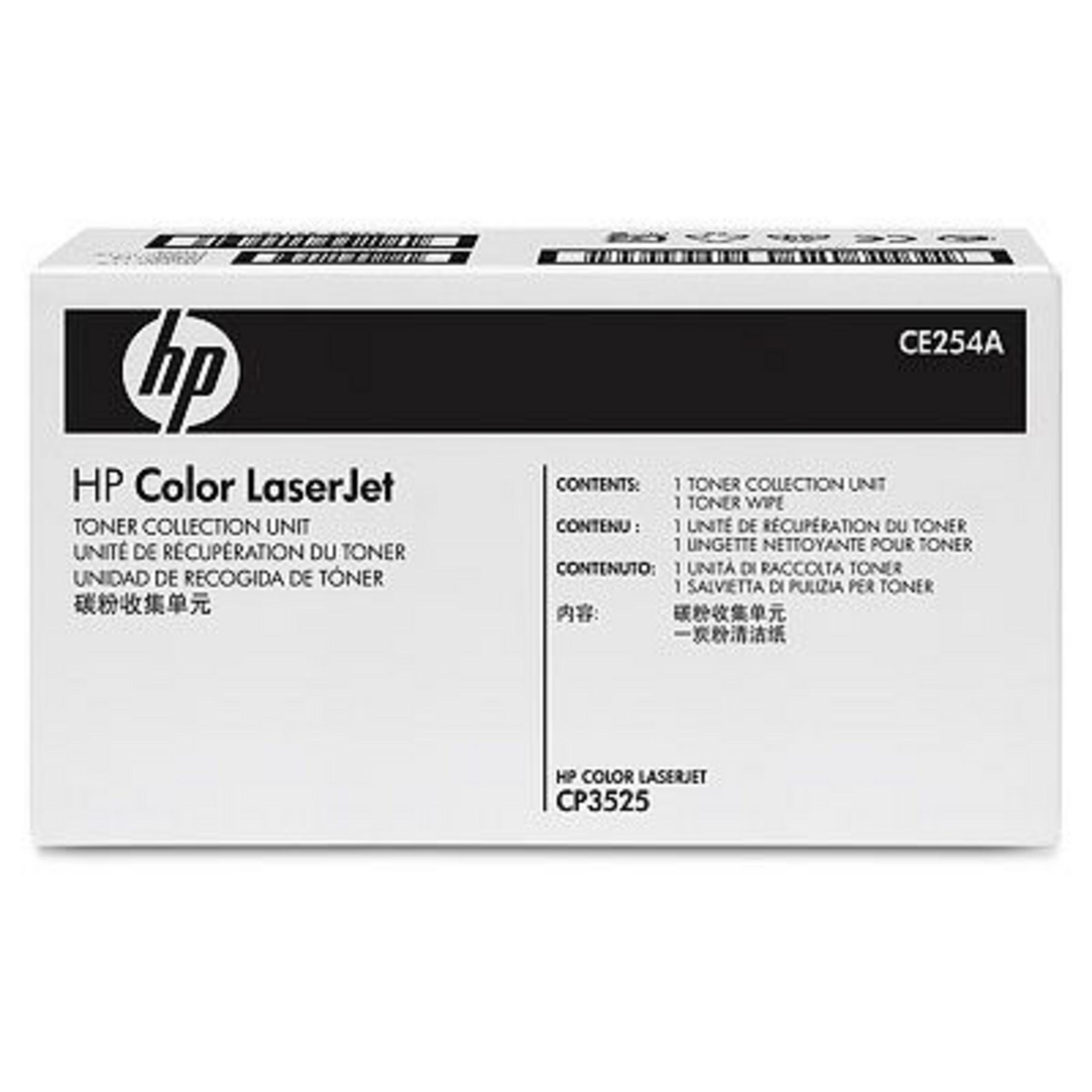 Unità di Raccolta Toner HP Color LaserJet CE254A, Scatola CP3525.