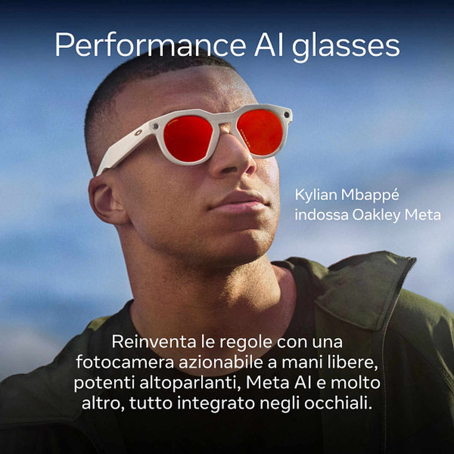 OAKLEY OAKLEY META HSTN (LIGHT BROWN/24K PRIZM POLAR) AI Glasses ...