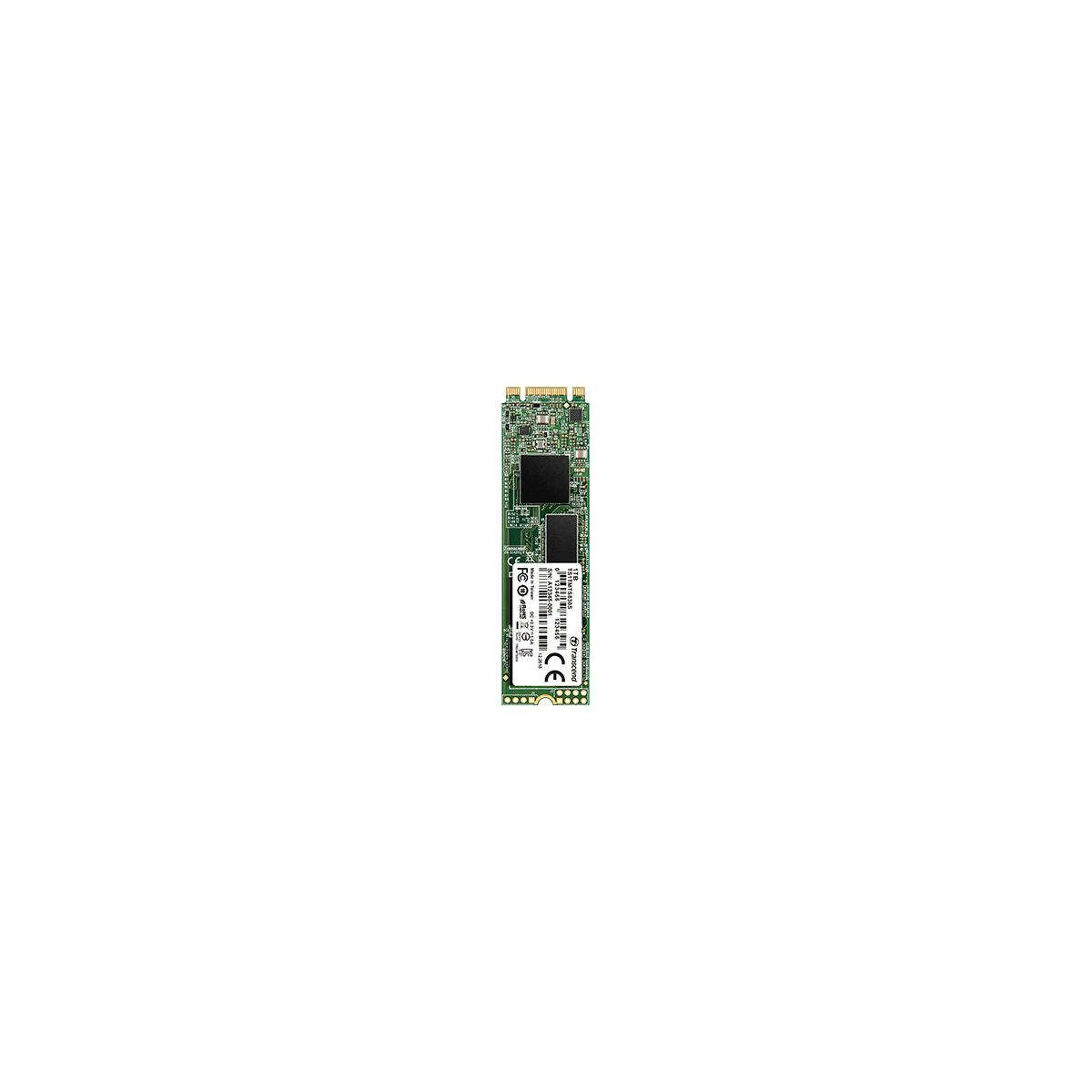 Scheda verde con chip neri e connettori dorati, con adesivi e marchio CE.