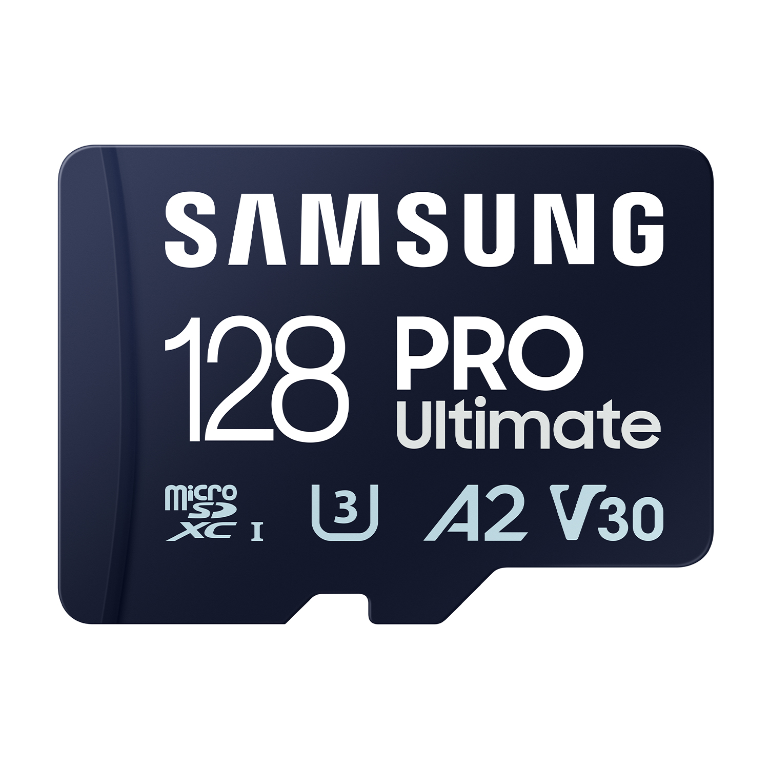 Scheda microSD Samsung 128GB PRO Ultimate con rating A2 V30.