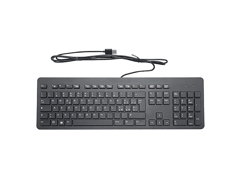 SIMPLETEK Tastiera Cablata USB 2.0 Slim – Layout Italiano, Silenziosa E Compatta Per Ufficio E PC, Plug & Play - 4
