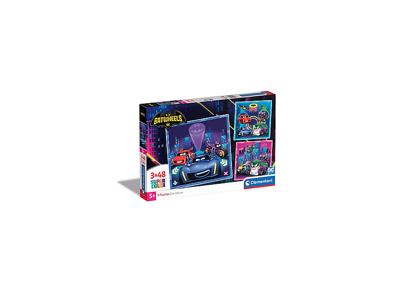 CLEMENTONI Supercolor Batwheels Puzzle | SATURN
