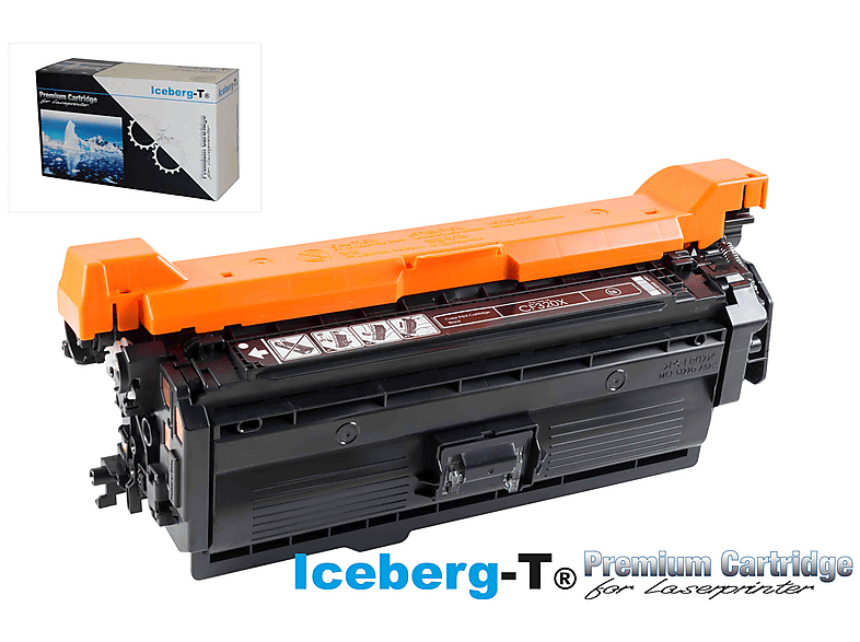 ICEBERG-T CF320X / 653X (21.000 S.) Toner schwarz, Schwarz (CF320X ...