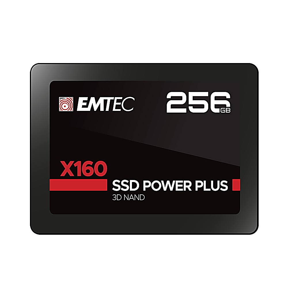 Emtec X160 256GB SSD Power Plus 3D NAND unità a stato solido.