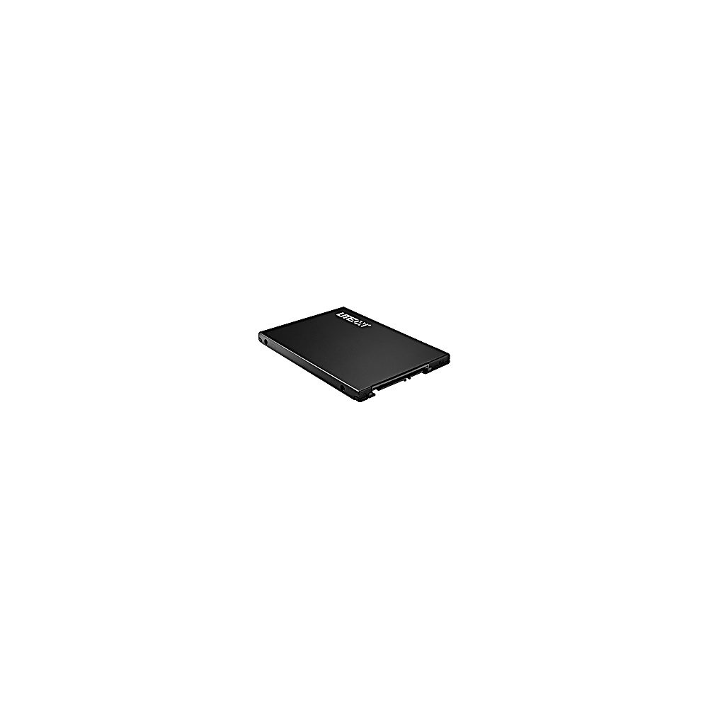 Eine schwarze SSD mit dem Markennamen LITEON oben sichtbar.