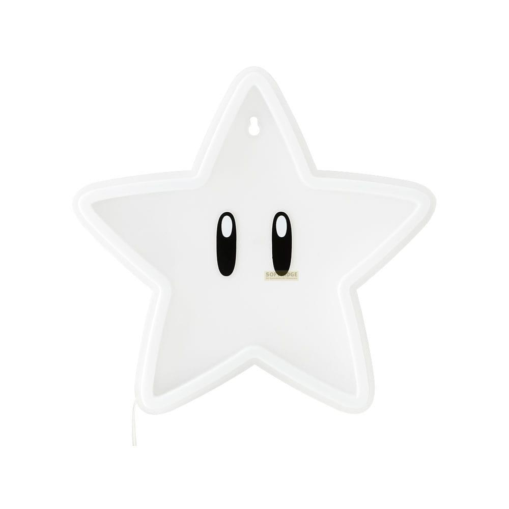 Bia gwiazda z oczami Mario i logo "SO GE".