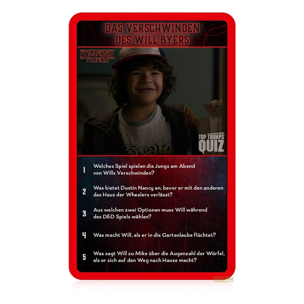 Dustin aus Stranger Things mit Cap und dunkler Jacke, lächelnd.