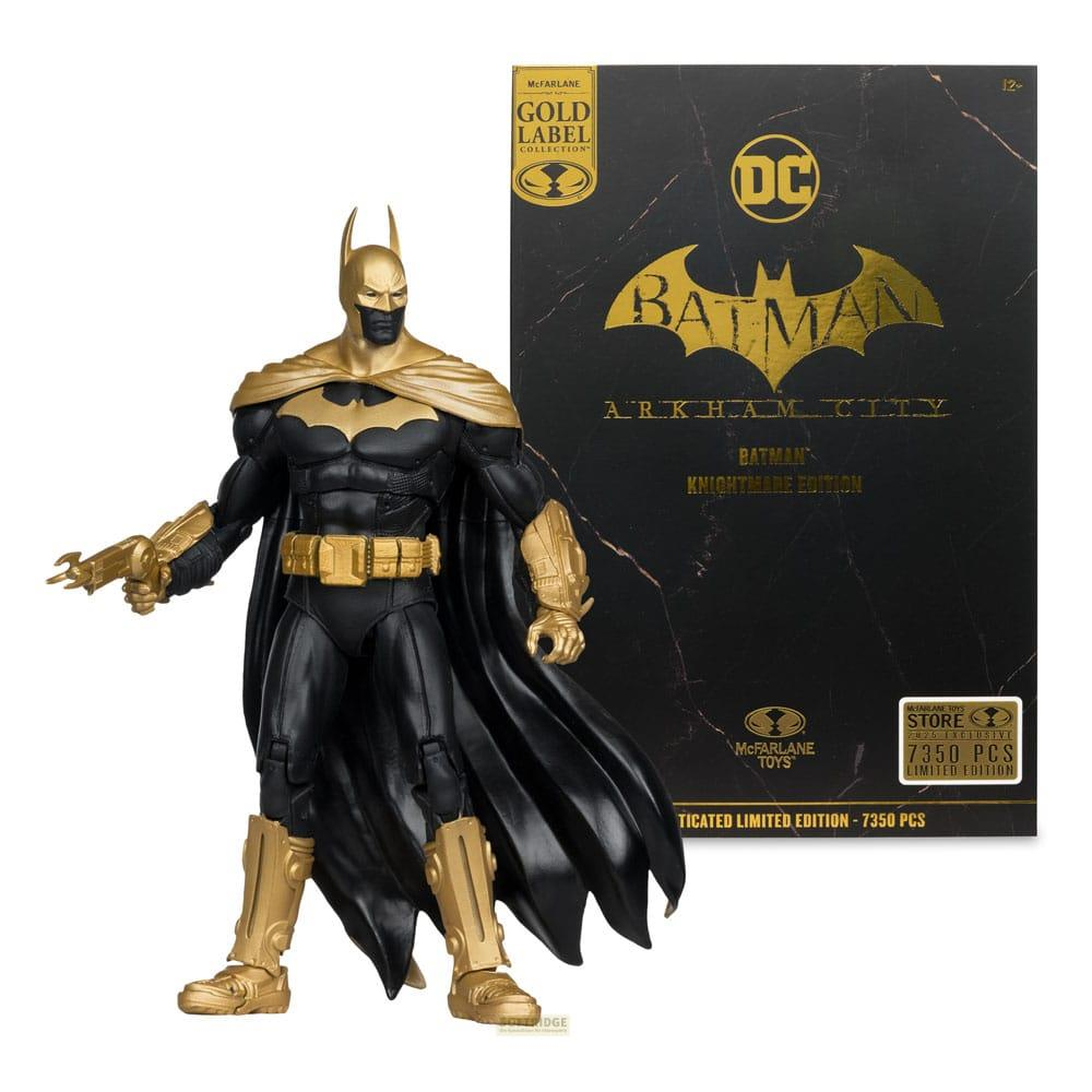 Action figure McFarlane Gold Label Batman, Edizione Incubo Arkham City.