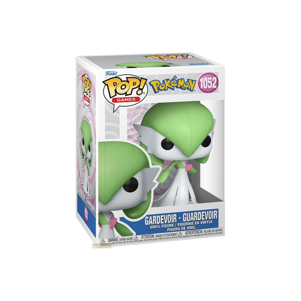 Funko Pop! Gardevoir Vinylfigur in seiner Pokemon-Box, Nummer 1052.