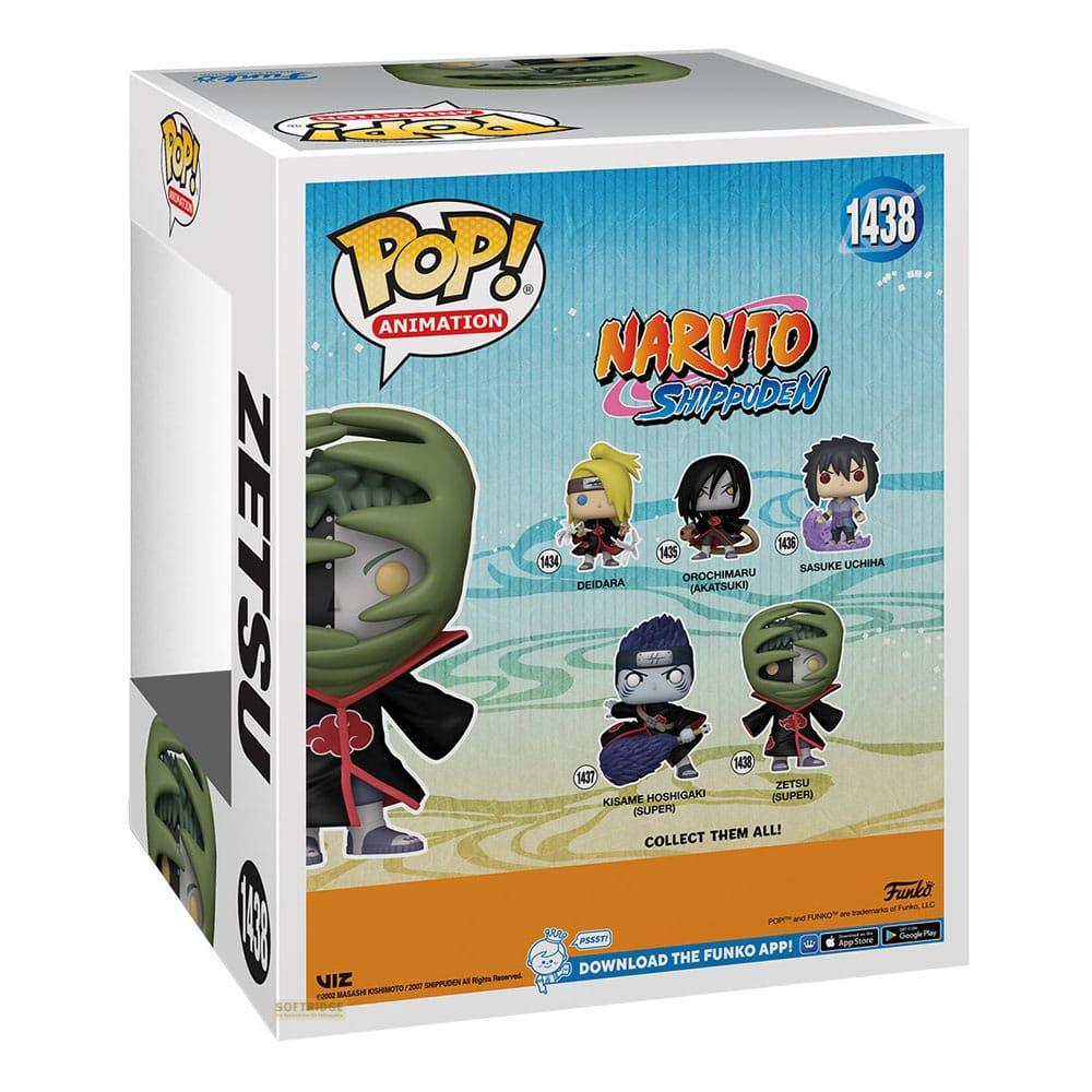 Personaggio Funko Pop! Naruto Shippuden Zetsu in scatola con altri personaggi.