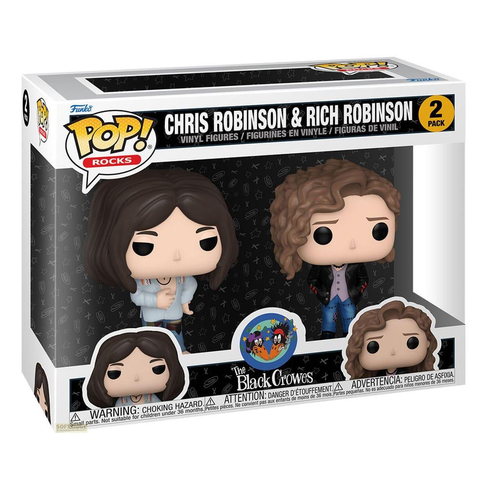 Pack de 2 figuras Funko Pop Vinyl de Chris y Rich Robinson.