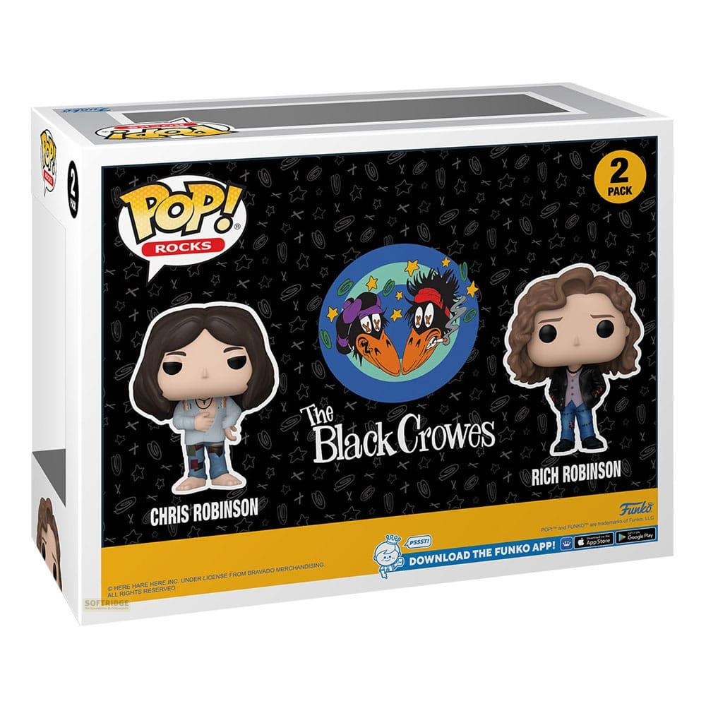 Caja Funko Pop! de 2 paquetes con Chris Robinson y Rich Robinson de The Black Crowes.