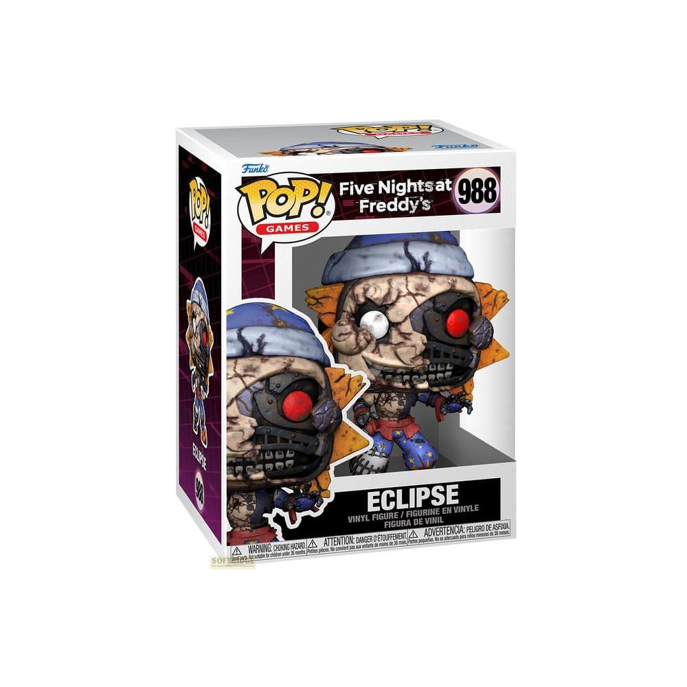 Figura Funko Pop de Eclipse de Five Nights at Freddy's en caja original.