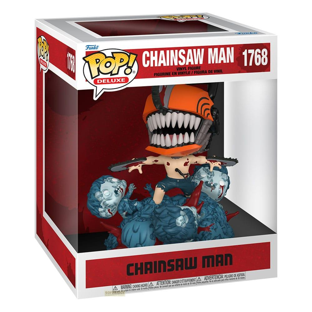 Figurka winylowa Funko Pop Deluxe Chainsaw Man 1768 w pudełku.