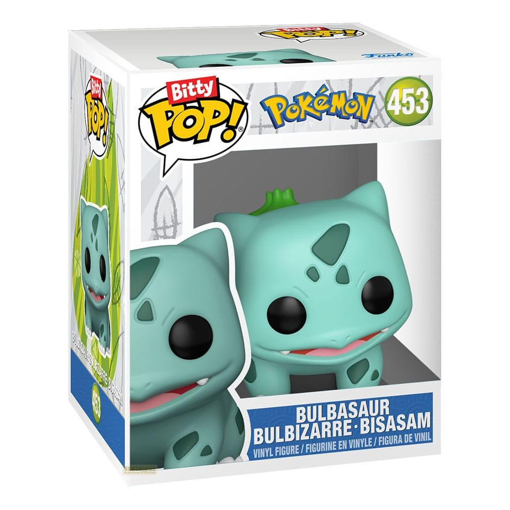 Funko Pop! Bitty Pokemon Bisasam Vinylfigur in seiner Box. Nummer 453.
