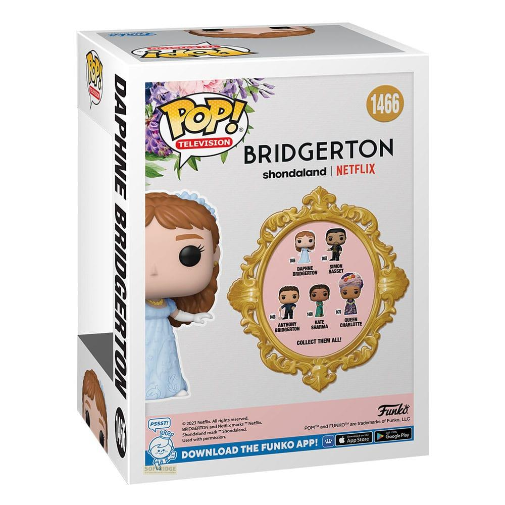 Scatola Funko Pop di Daphne Bridgerton dalla serie Bridgerton di Netflix.