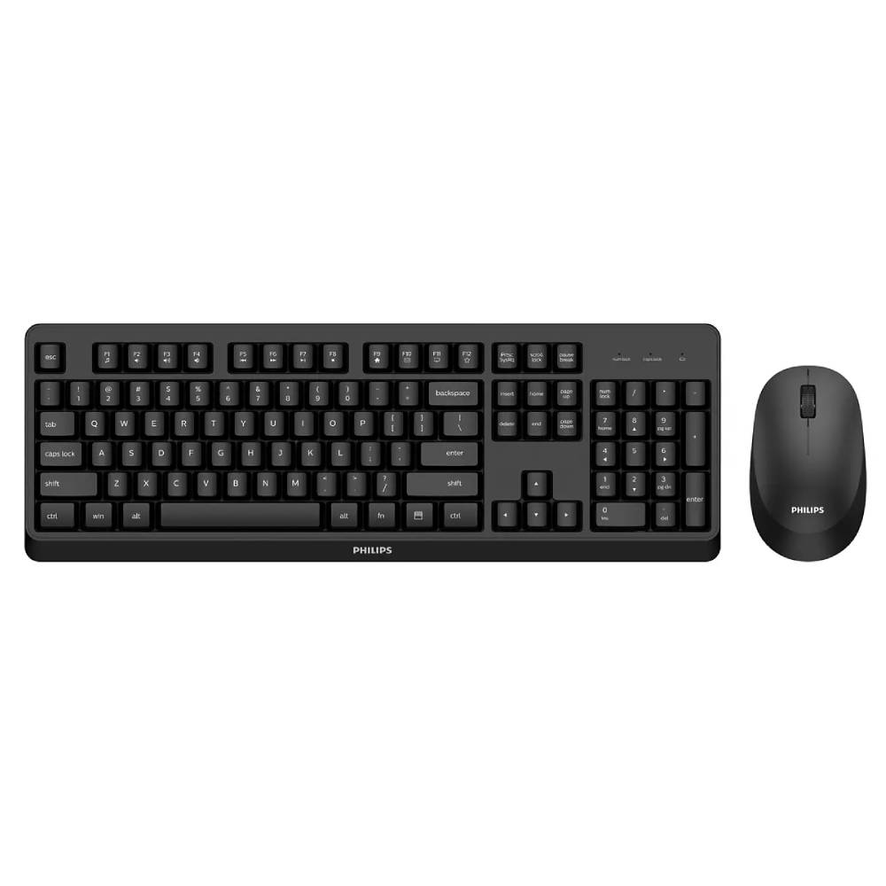 PHILIPS SPT6307BL/00 Kablosuz Klavye ve Mouse Seti Siyah