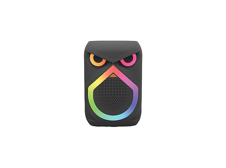 TORIMA D80 Kablosuz Taşınabilir 12W RGB Işıklı Mikrofonlu Bluetooth Hoparlör Siyah