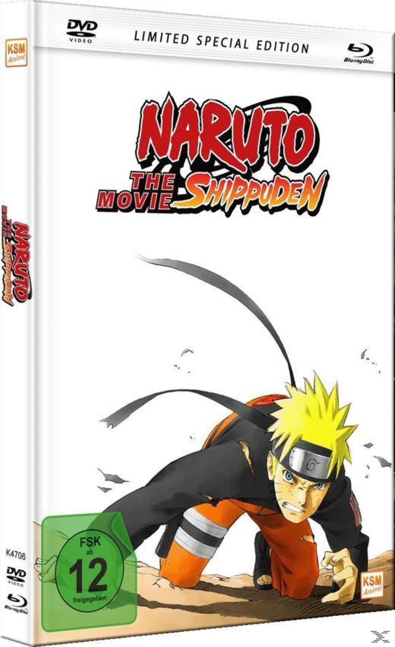 Edizione speciale limitata di Naruto Shippuden in DVD con rating FSK 12.