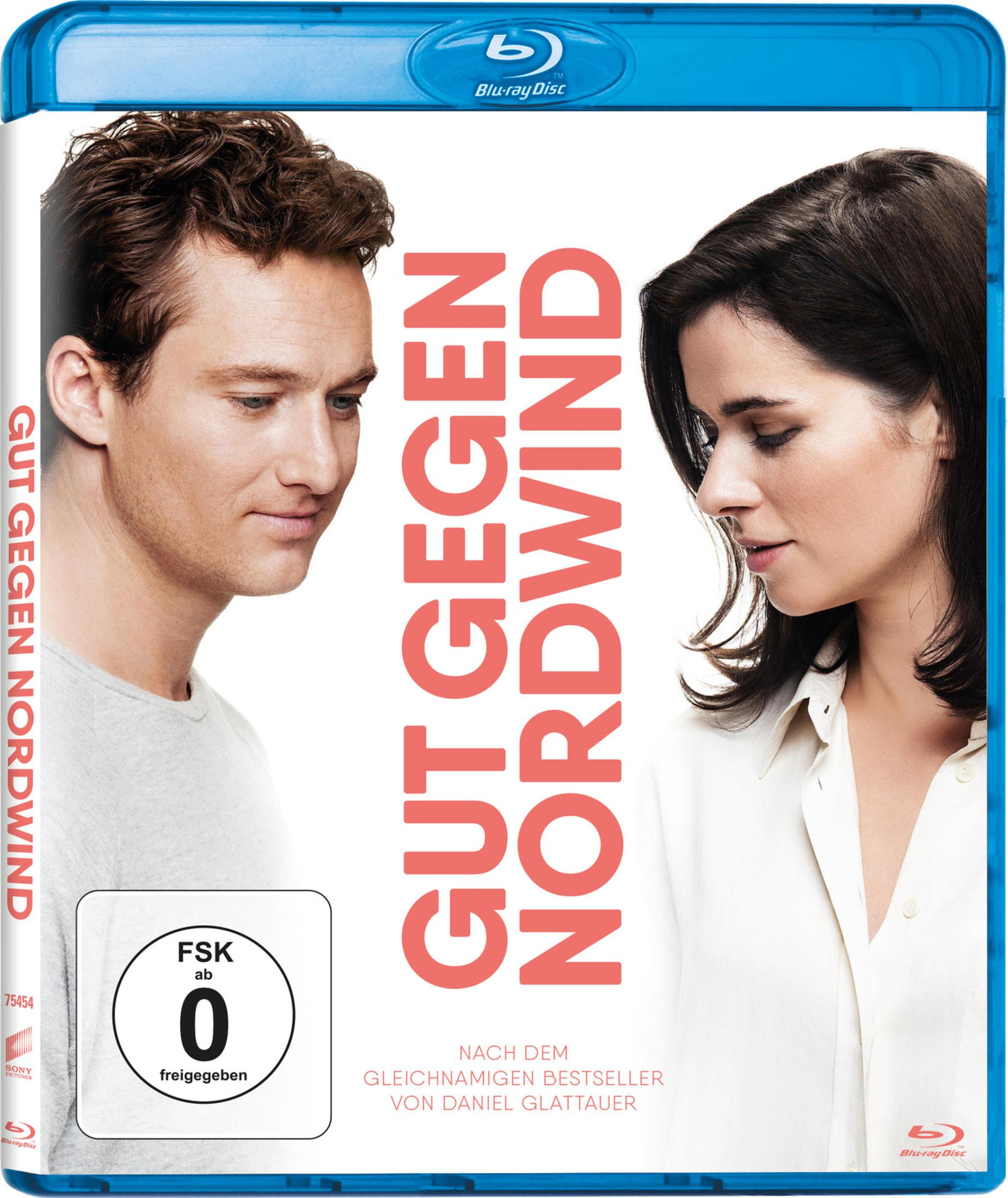 Copertina Blu-ray: Volti di uomo e donna, testo rosa "GUT GEGEN NORDWIND".