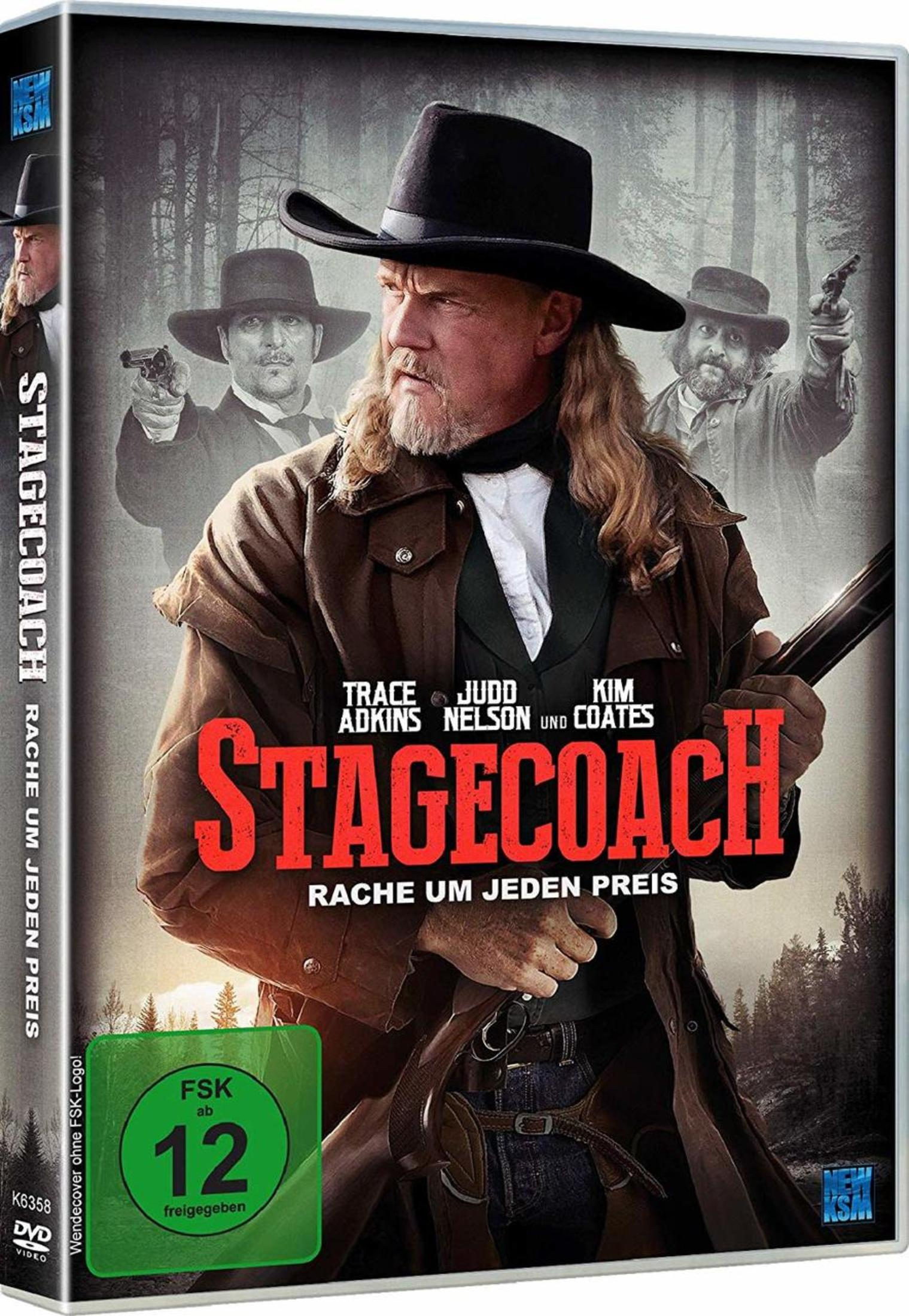 Copertina film western: Uomo con cappello e pistola, altri uomini con armi sullo sfondo.