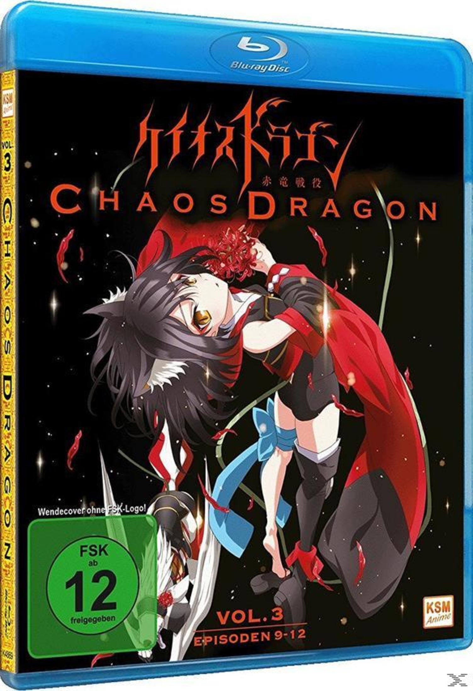 Copertina Blu-ray anime con donna orecchie da gatto e mantello rosso.