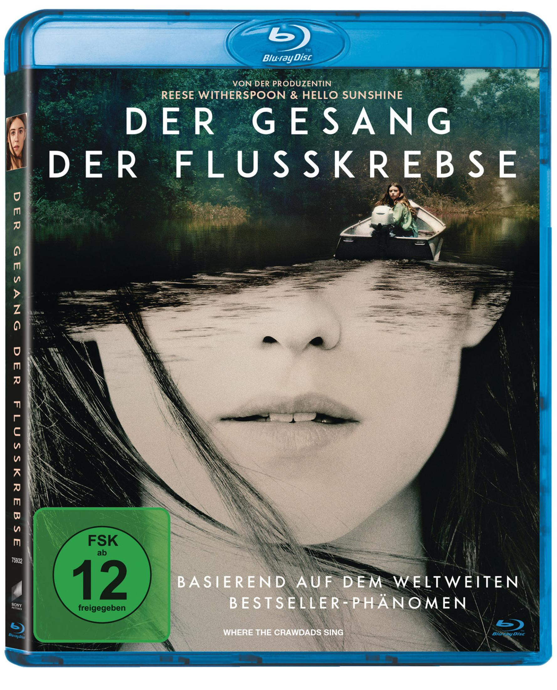 Copertina Blu-ray: Primo piano volto donna, barca su acqua, sfondo foresta.