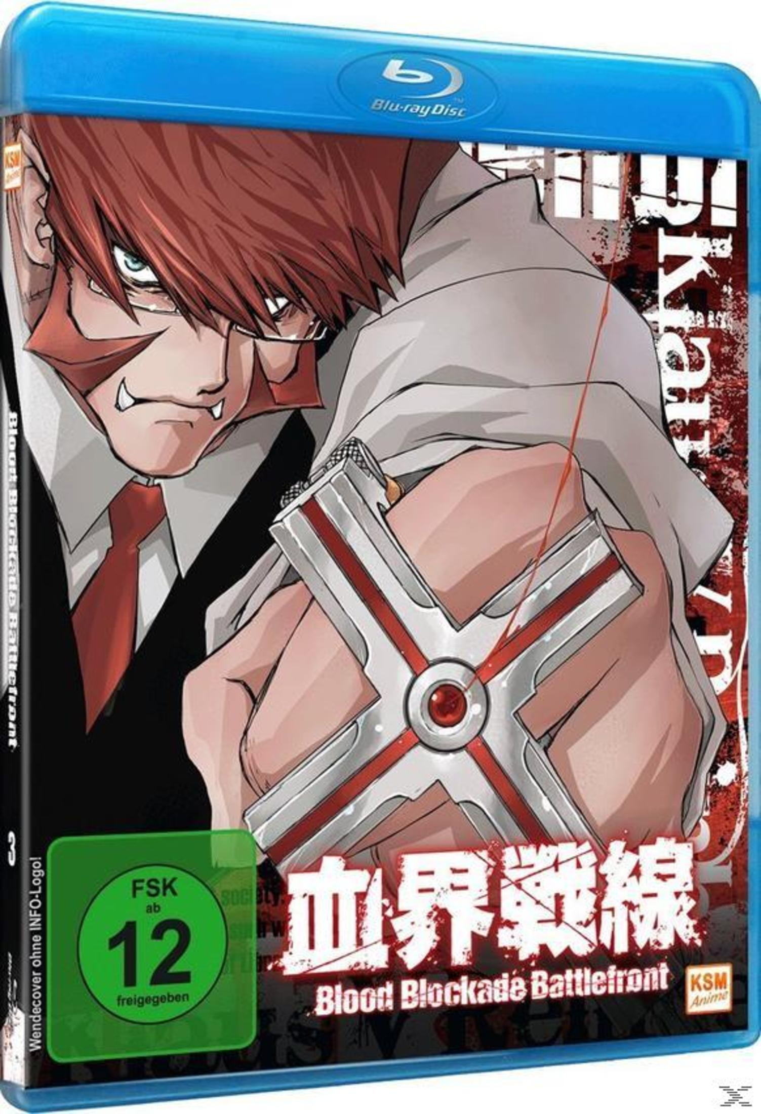 Custodia Blu-ray anime con personaggio anime che tiene un oggetto argentato.
