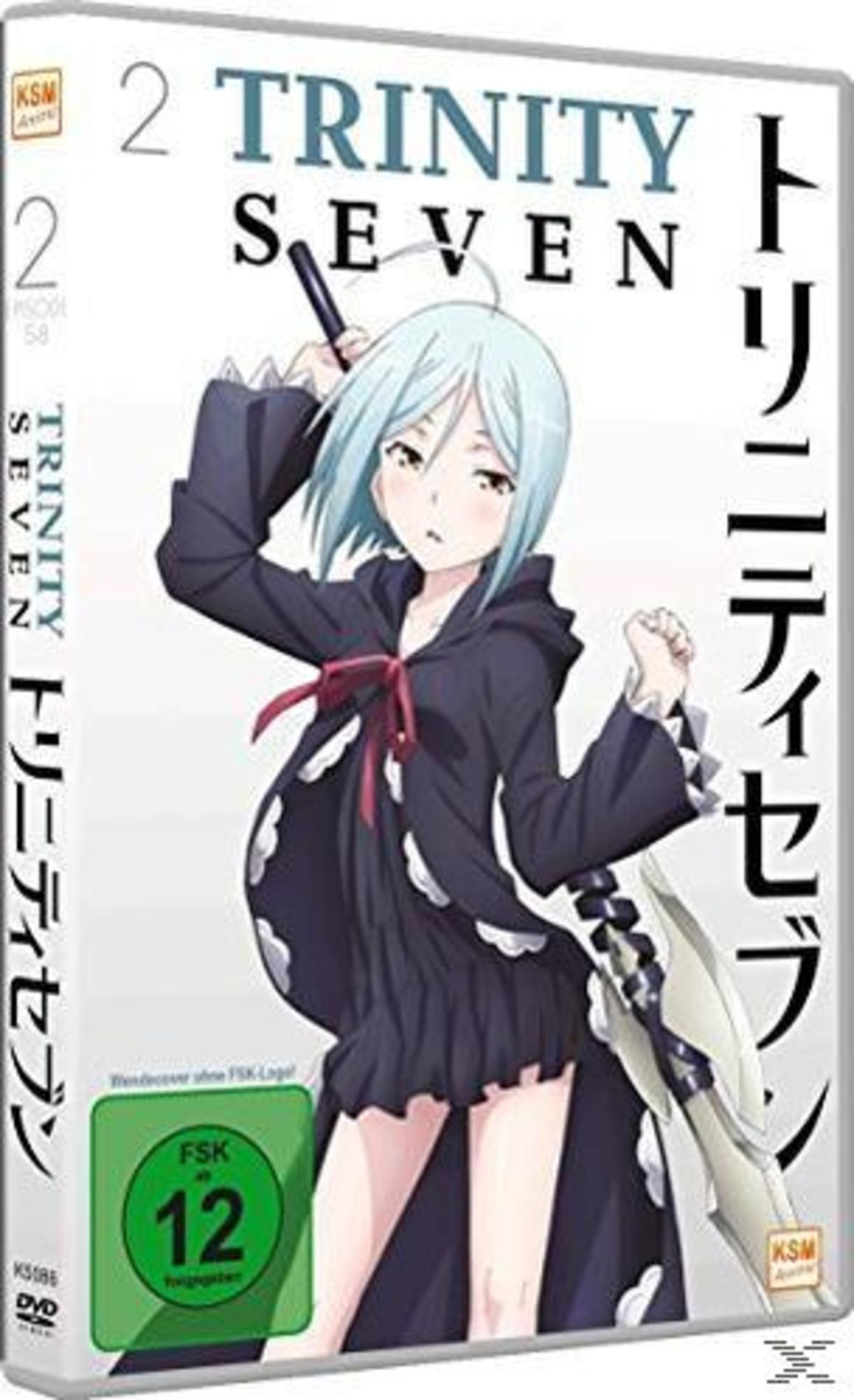 Copertina DVD anime con una ragazza dai capelli blu che indossa un abito scuro.