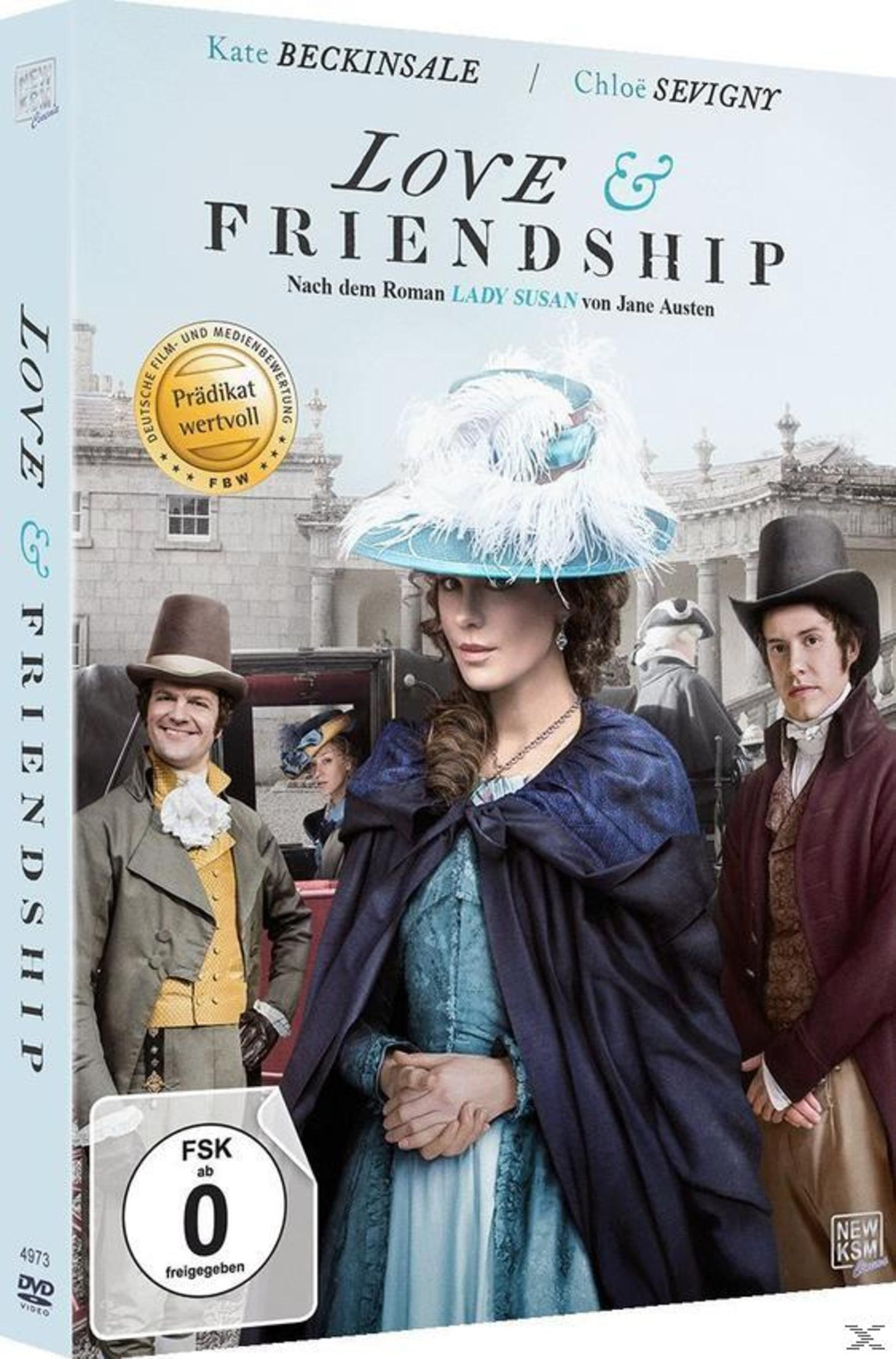 Copertina DVD: Orgoglio e Pregiudizio con Kate Beckinsale in abiti storici.