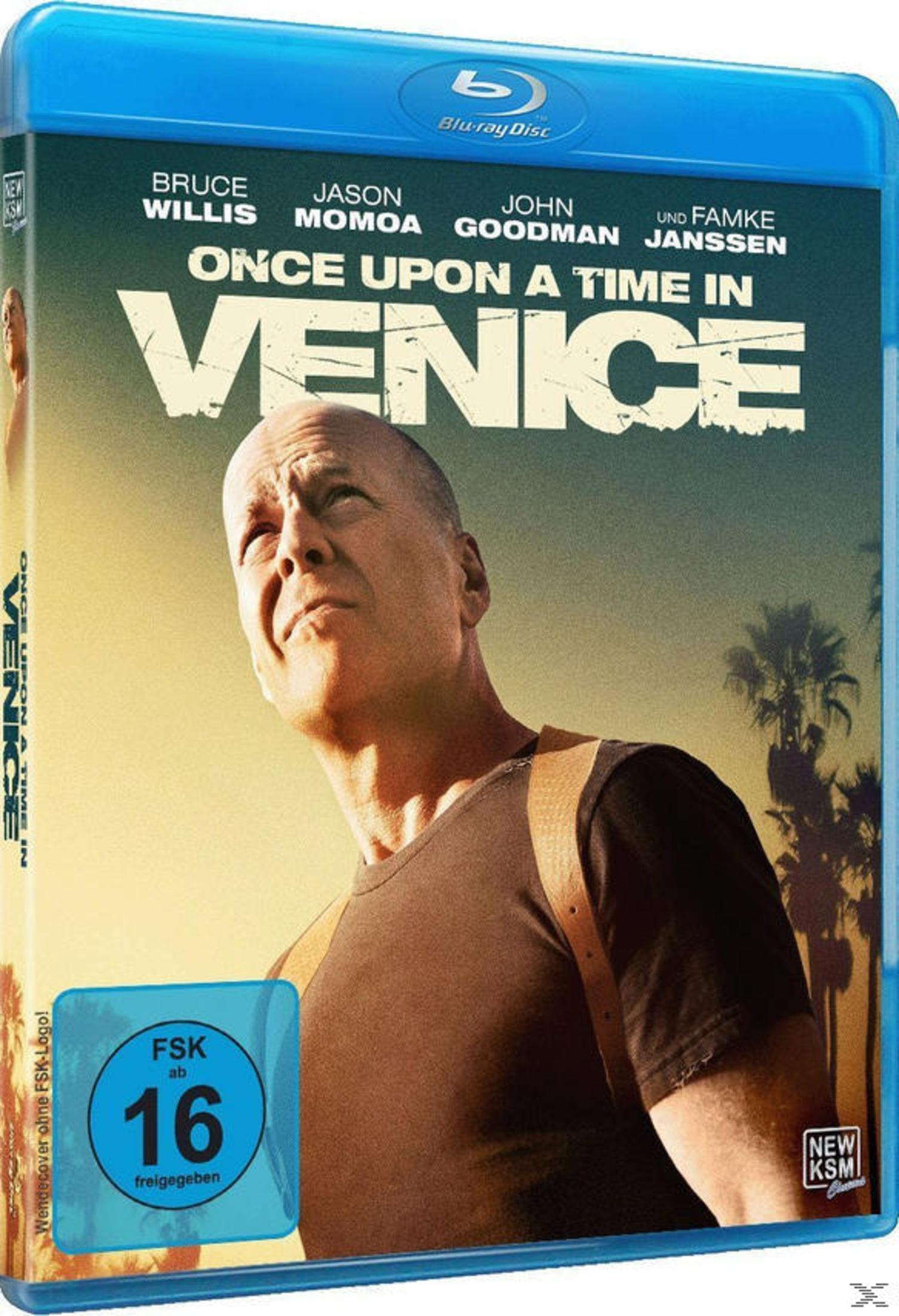 Copertina del film "Once Upon a Time in Venice" con Bruce Willis. FSK 16.