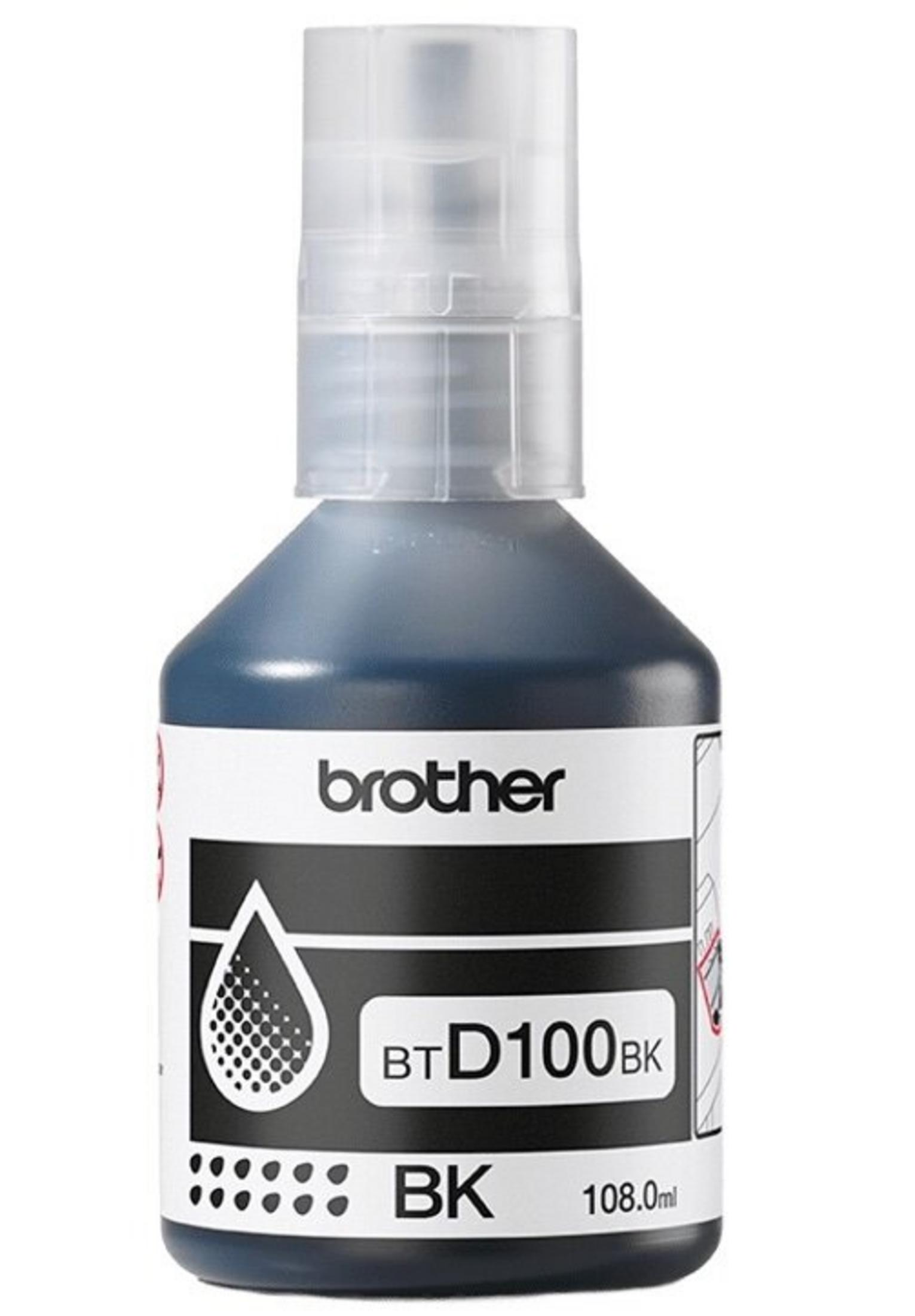 Flacone di inchiostro nero Brother, 108.0ml