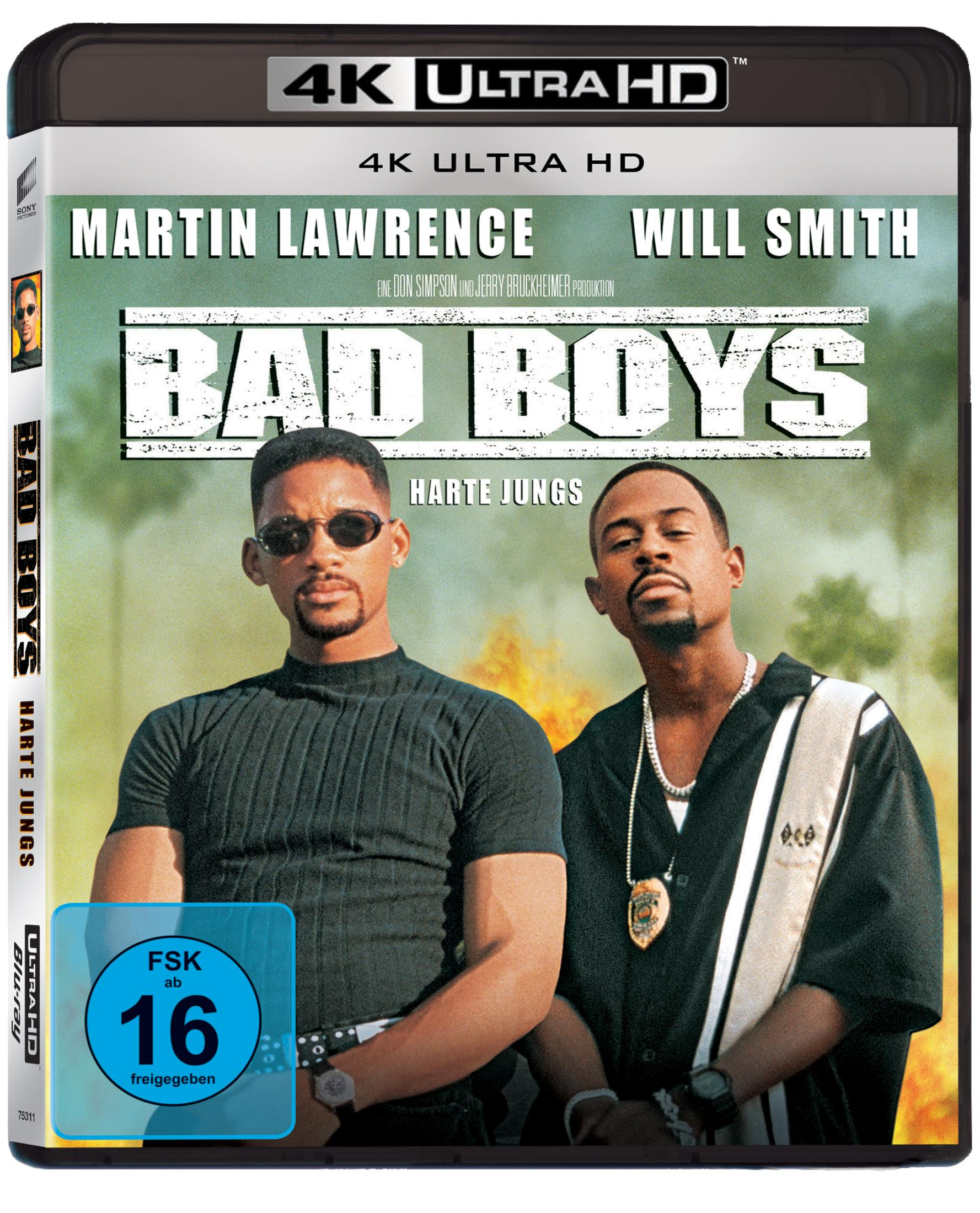 Due uomini, Martin Lawrence e Will Smith, posano per la copertina del film 'Bad Boys'.