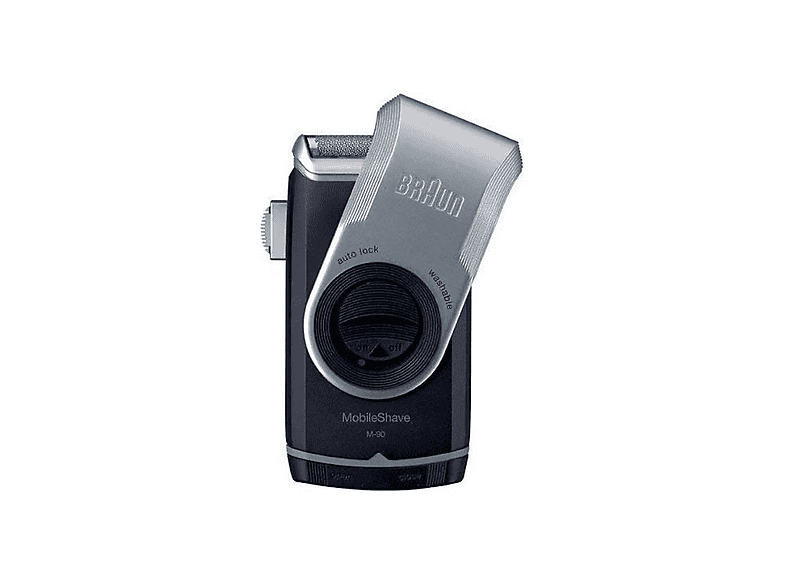 BRAUN PocketGo M-90 Pilli Seyahat Tıraş Makinesi Gri
